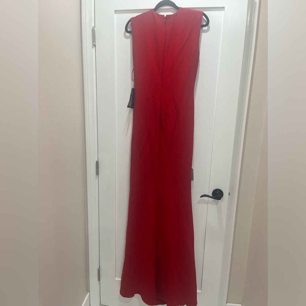 Gucci dark orange black long dress size 46 - Picture 5 of 10